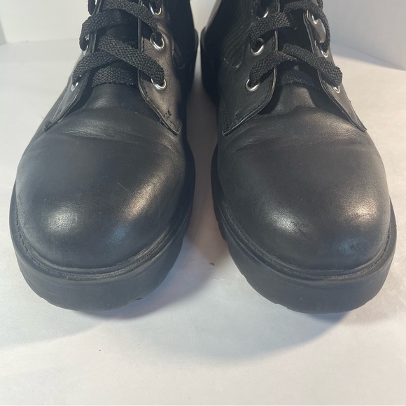 Steve Madden Holten black combat sock boot size 11, sporty, edgy, ultra-cool. - Picture 2 of 10